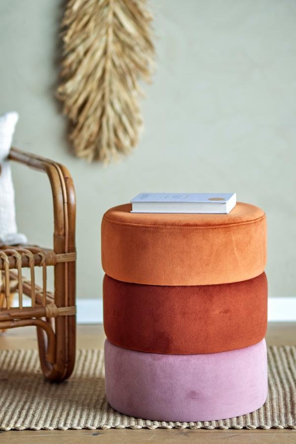 Bilbao Pouf, Orange - Image 2